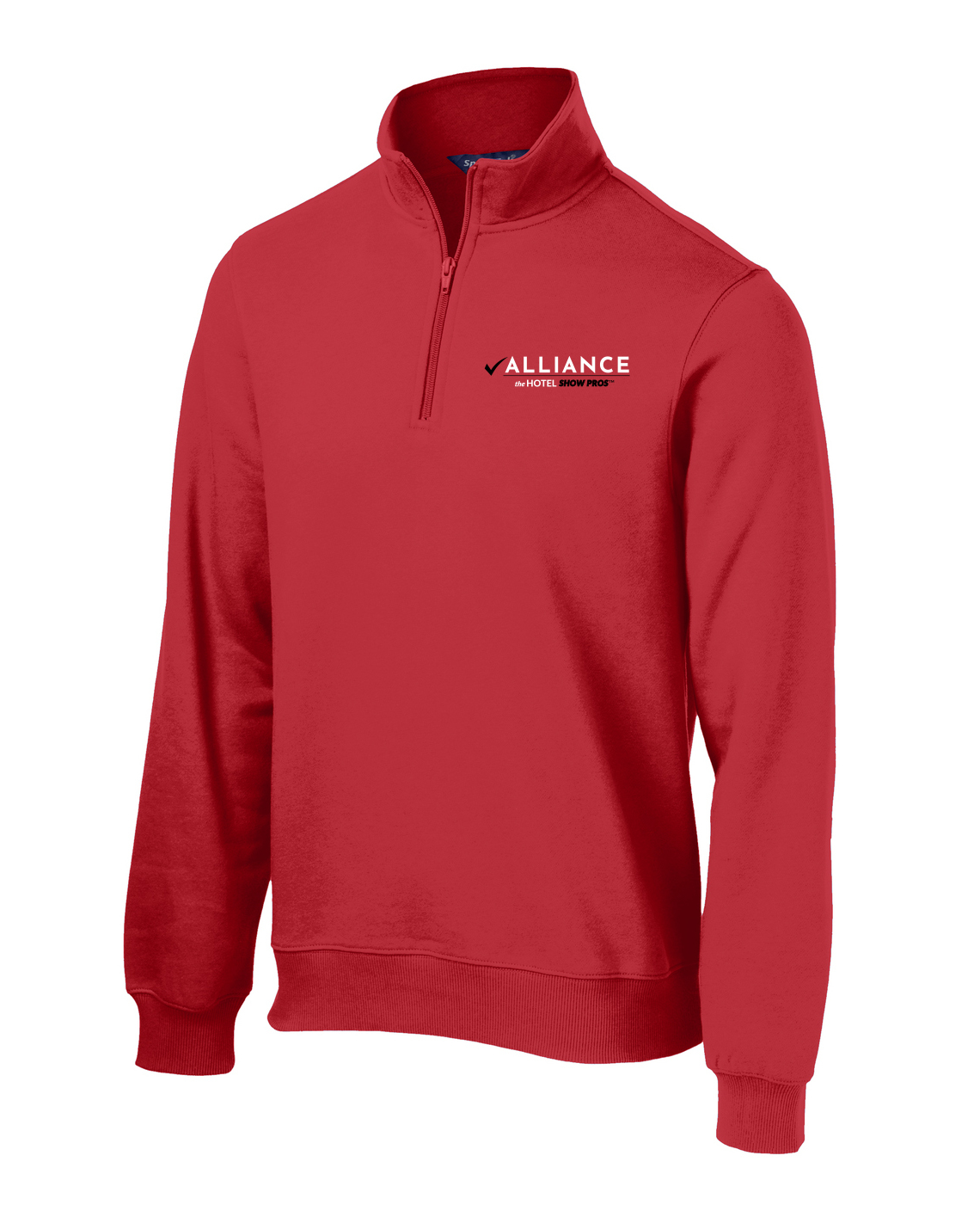 Alliance Adult Cotton/Poly Fleece Quarter-Zip Pullover