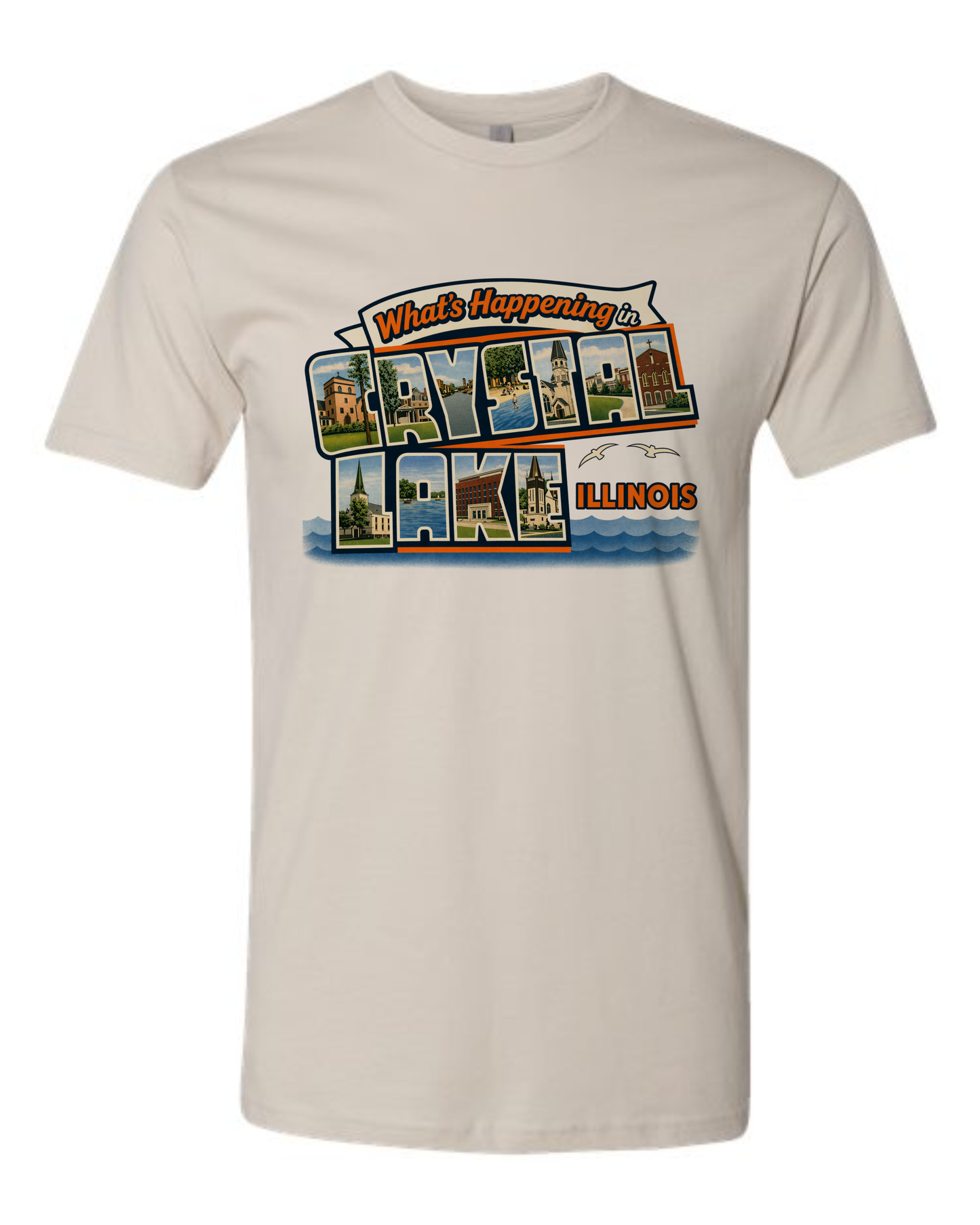 Adult 'What's Happening In Crystal Lake' T-Shirt