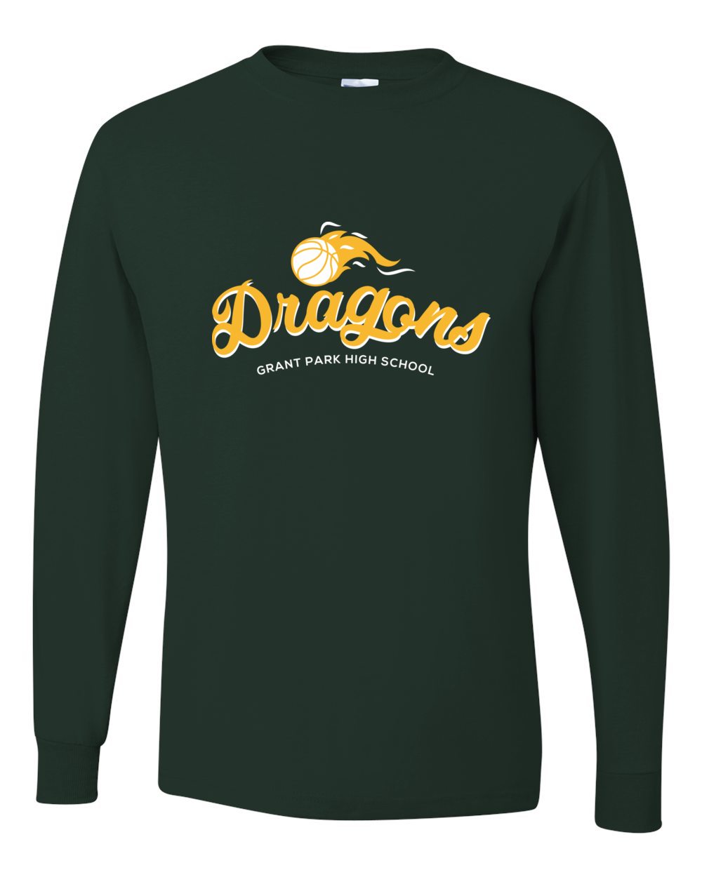 Adult Grant Park Basketball Longsleeve T-Shirt