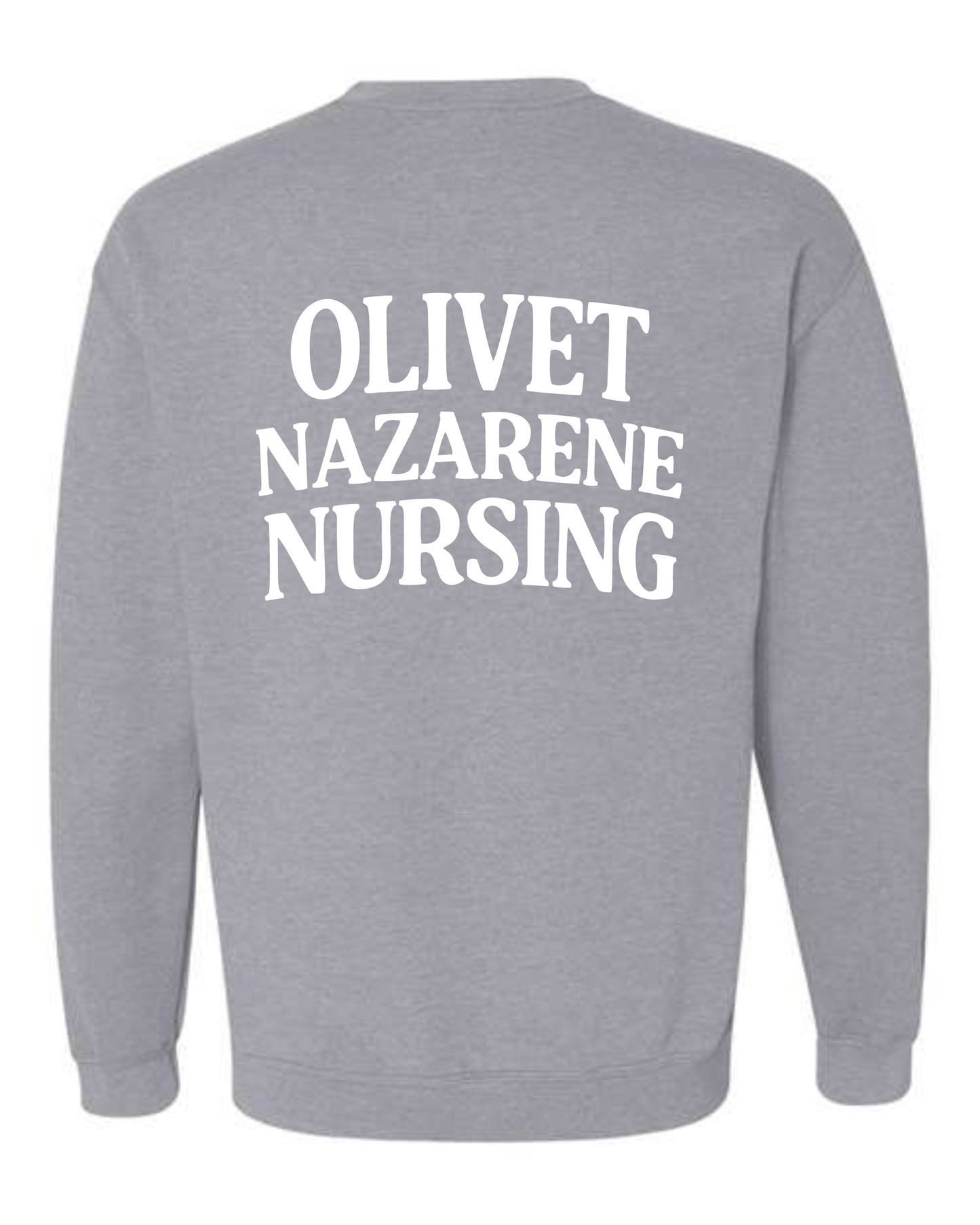 ONU Nursing Arched Logo Crewneck Sweatshirt