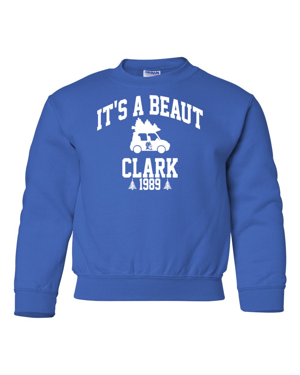 Youth Peotone 2025 Holiday Apparel It's A Beaut Clark Crewneck