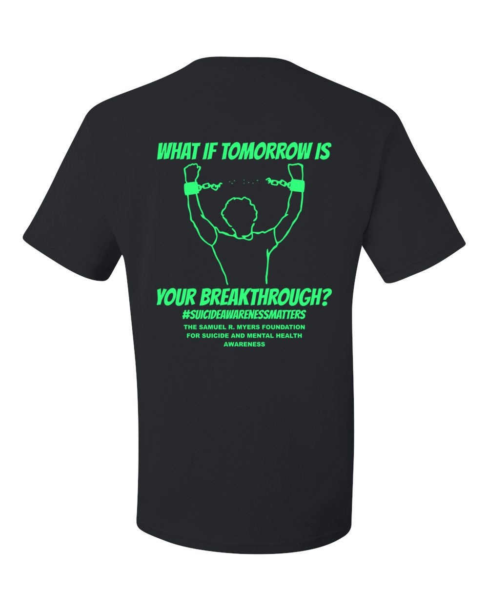Adult Sam Myers Suicide Awareness 2025 T-Shirt
