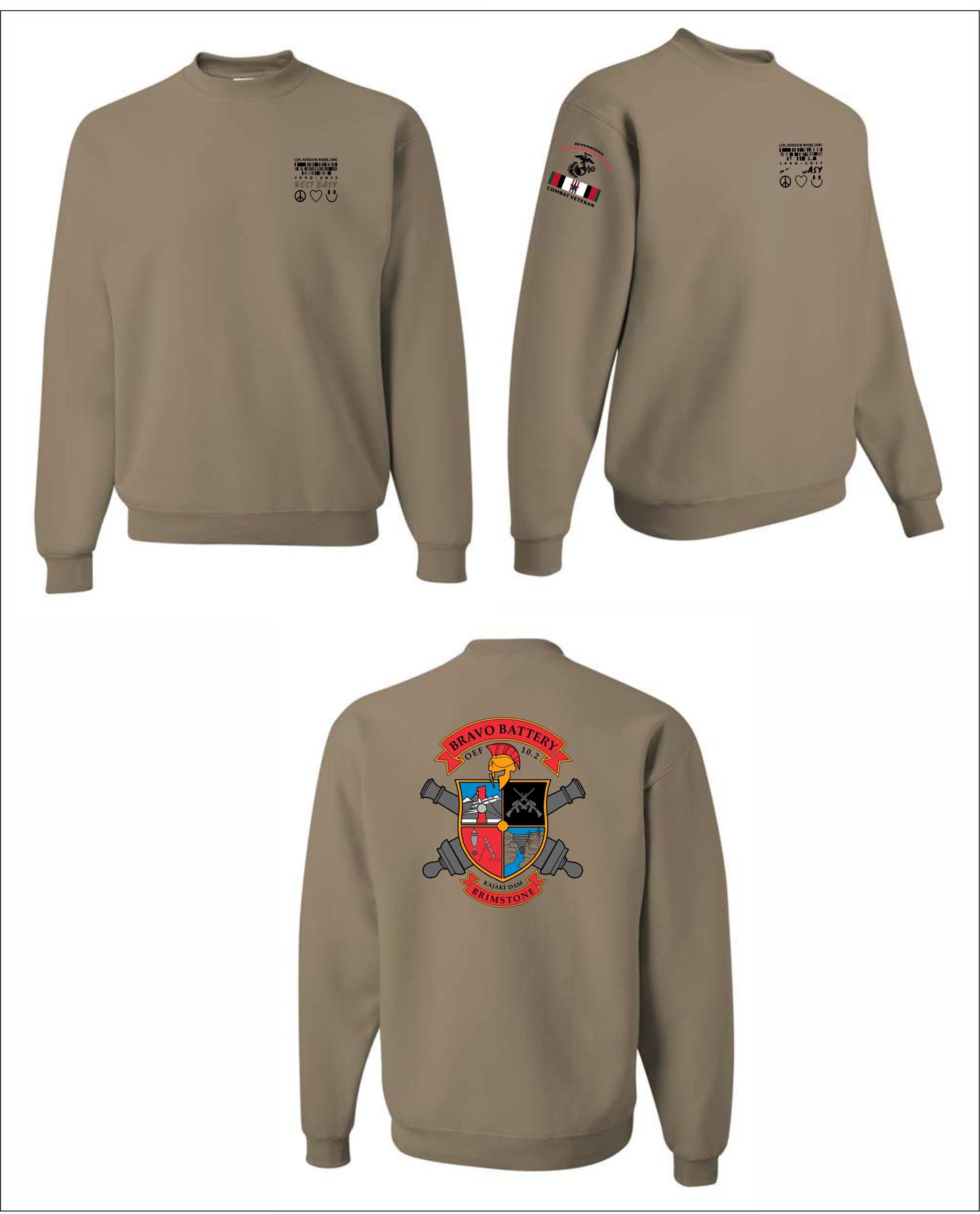 Adult Patrick Moore Memorial 2023 Crewneck