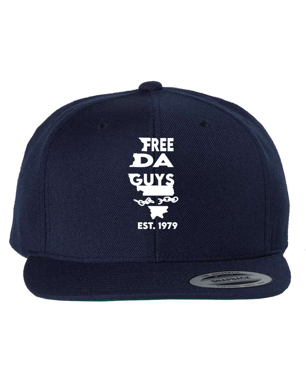 Free Da Guys IL Flat Bill Snapback Cap