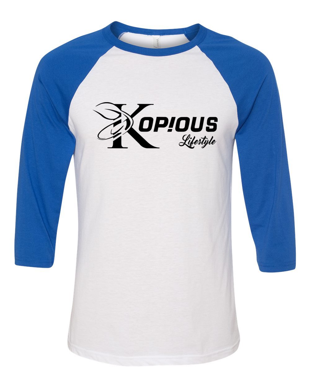 Kopious Lifestyle Unisex Three-Quarter Sleeve Baseball Tee