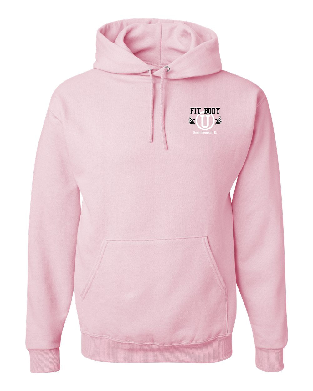 Adult Fit Body U Hooded Sweatshirt