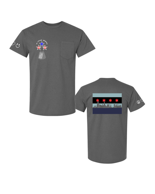 Patrick Moore Memorial 2025 Adult Pocket T-Shirt