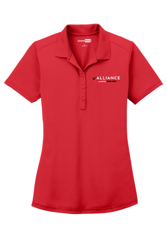 Alliance Womens Polyester Polo