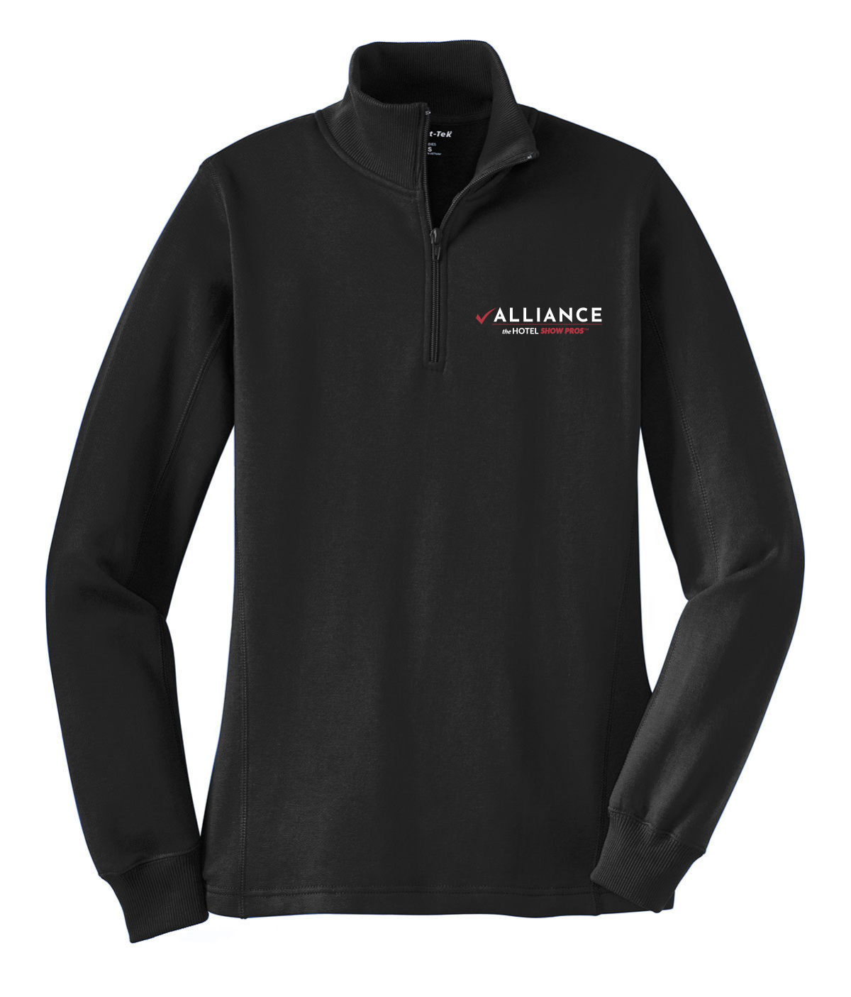 Alliance Ladies Cotton/Poly Fleece Quarter-Zip Pullover