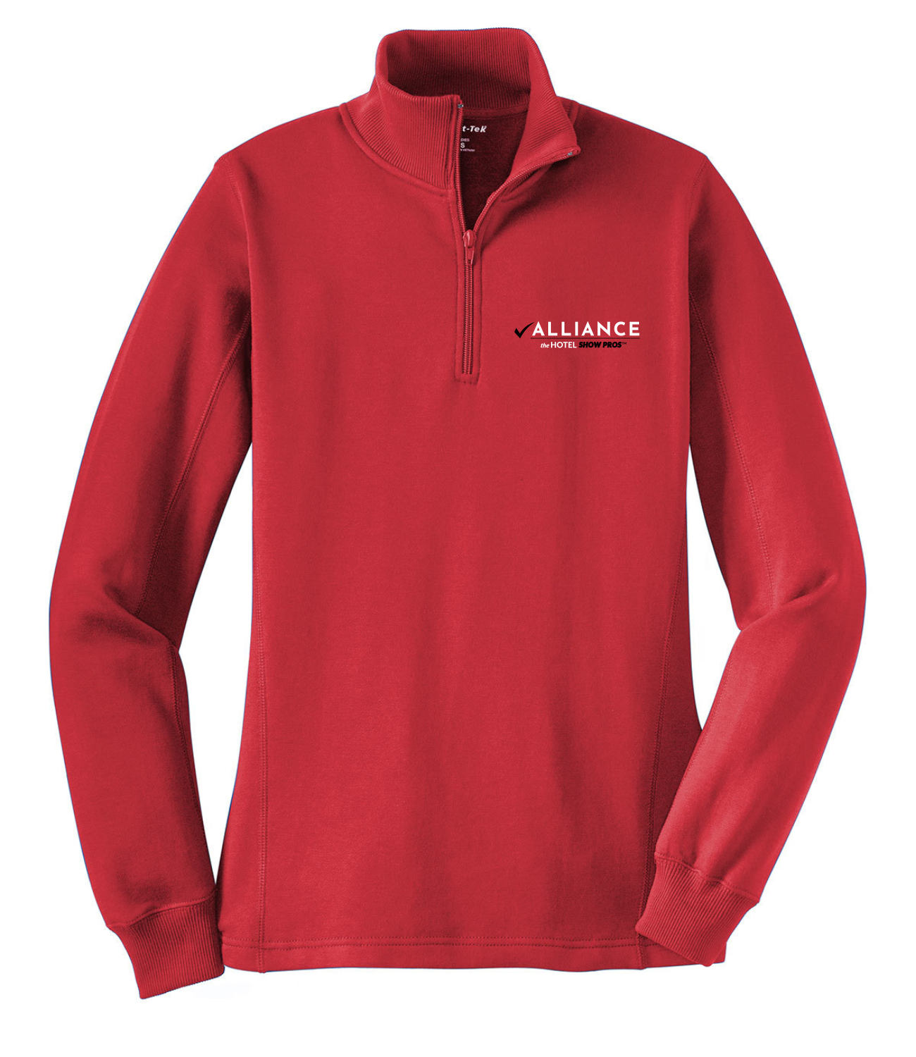 Alliance Ladies Cotton/Poly Fleece Quarter-Zip Pullover