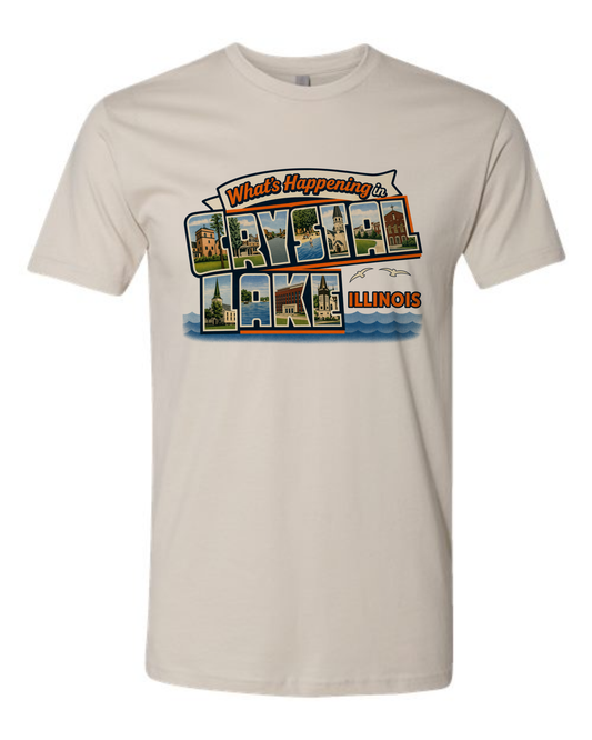 Adult 'What's Happening In Crystal Lake' T-Shirt