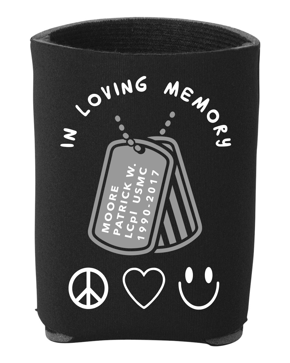 Patrick Moore Memorial 2025 Can Koozie