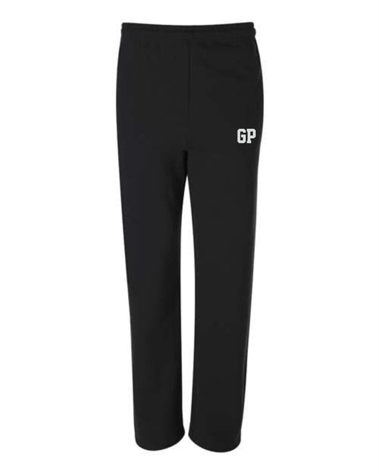 Open Bottom Sweatpants with Pockets