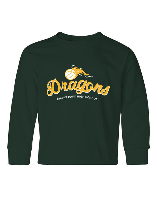 Youth Grant Park Basketball Longsleeve T-Shirt