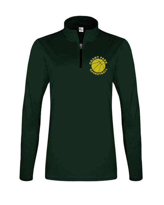 Womens Grant Park Basketball Performance Quarter-Zip