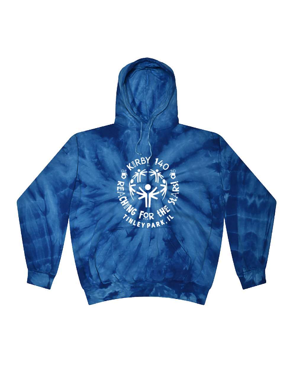 Adult Kirby 140 Tie Dye Hooded Sweatshirt