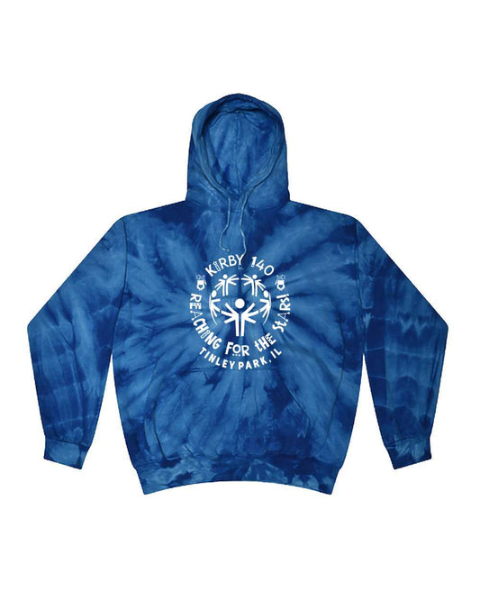 Adult Kirby 140 Tie Dye Hooded Sweatshirt