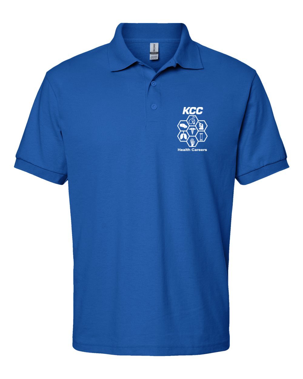 Adult KCC Health Careers Division Unisex Polo