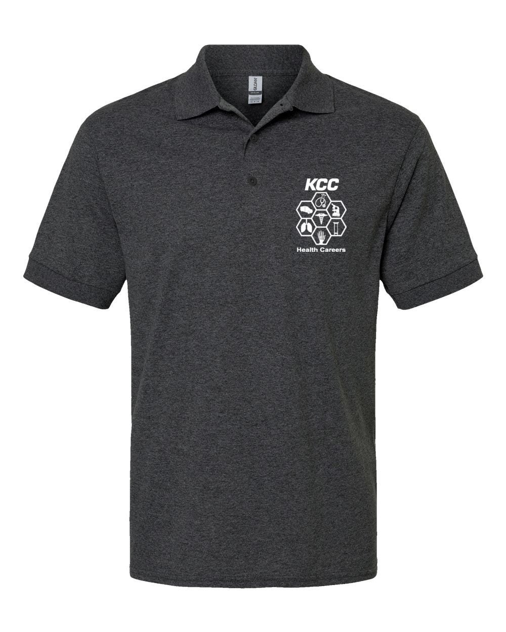 Adult KCC Health Careers Division Unisex Polo