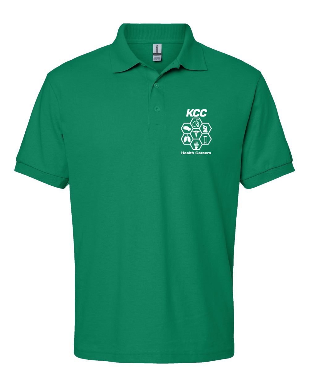 Adult KCC Health Careers Division Unisex Polo