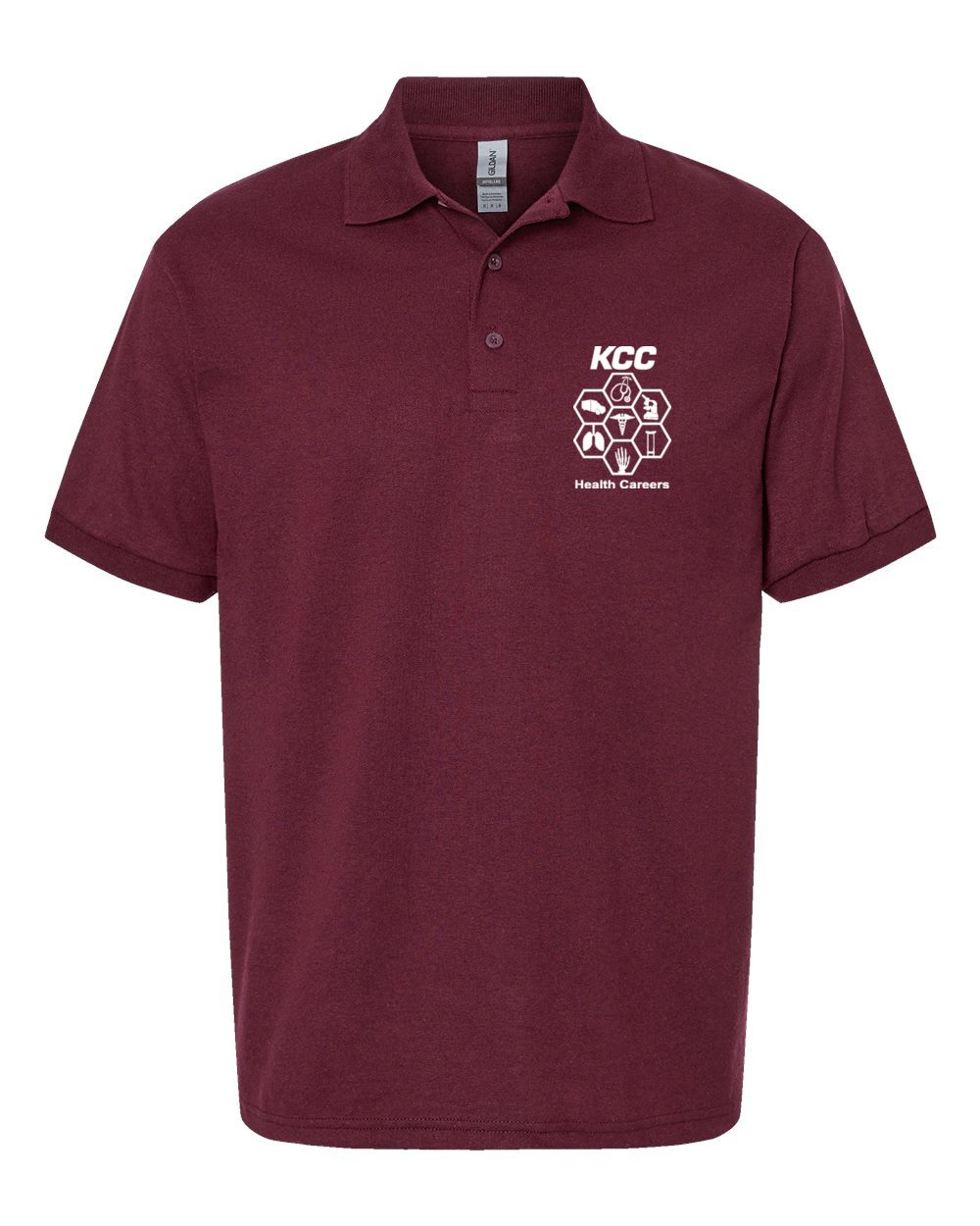 Adult KCC Health Careers Division Unisex Polo
