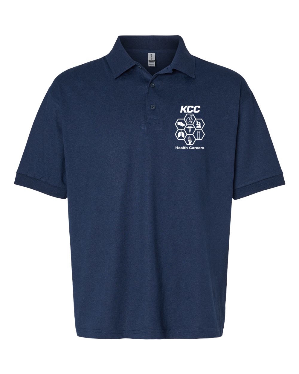 Adult KCC Health Careers Division Unisex Polo