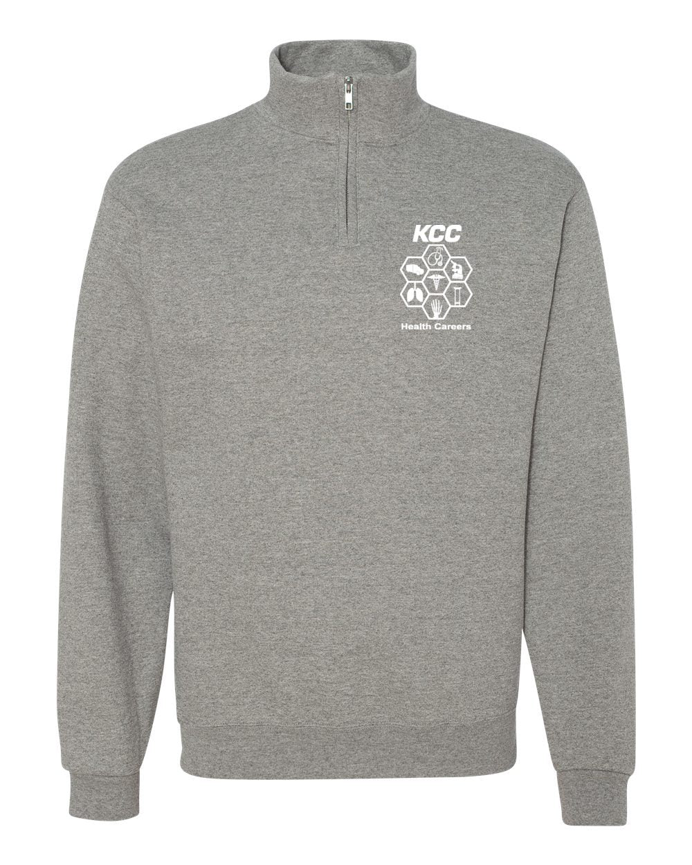 Adult KCC Health Careers Unisex Quarter Zip