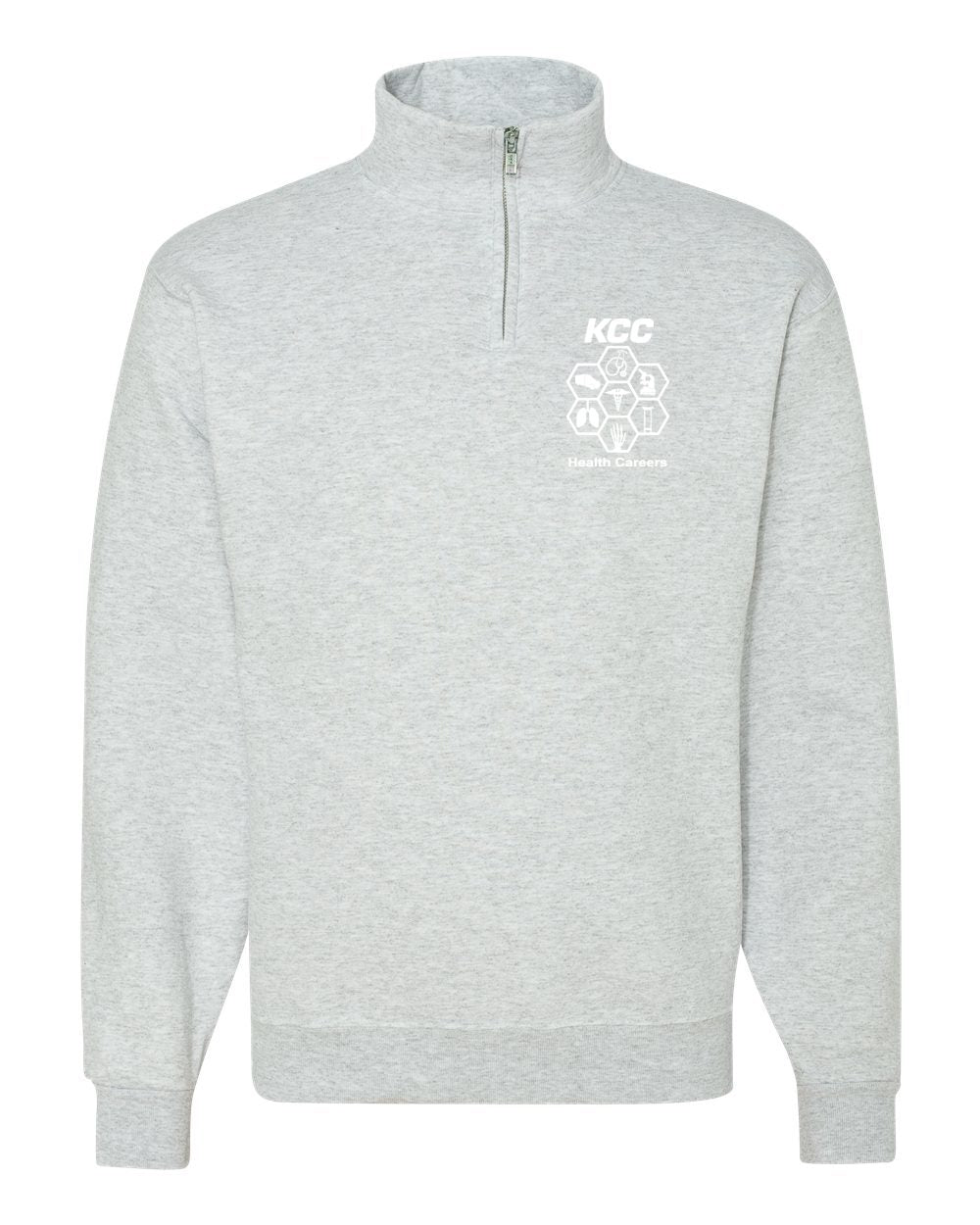 Adult KCC Health Careers Unisex Quarter Zip