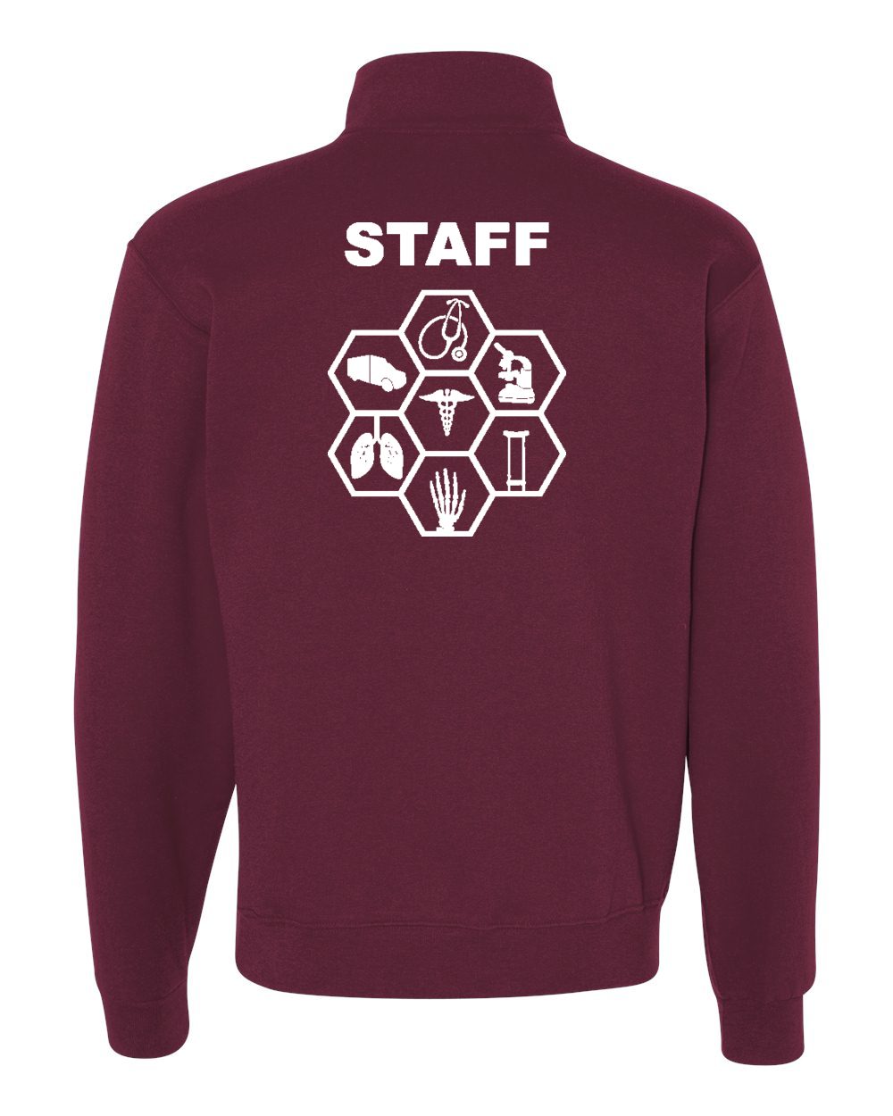 Adult KCC Health Careers Unisex Quarter Zip