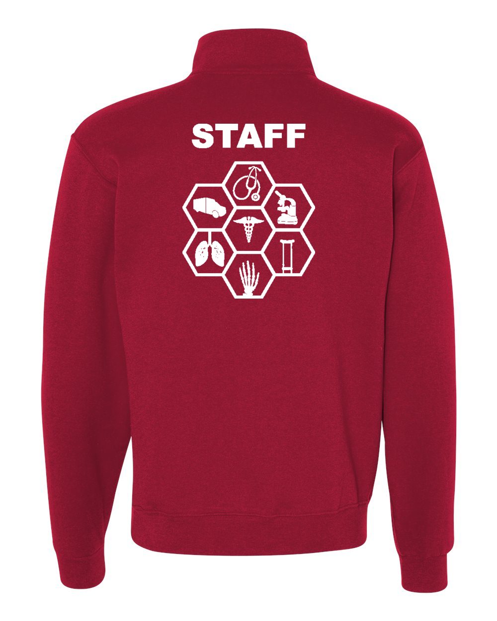 Adult KCC Health Careers Unisex Quarter Zip