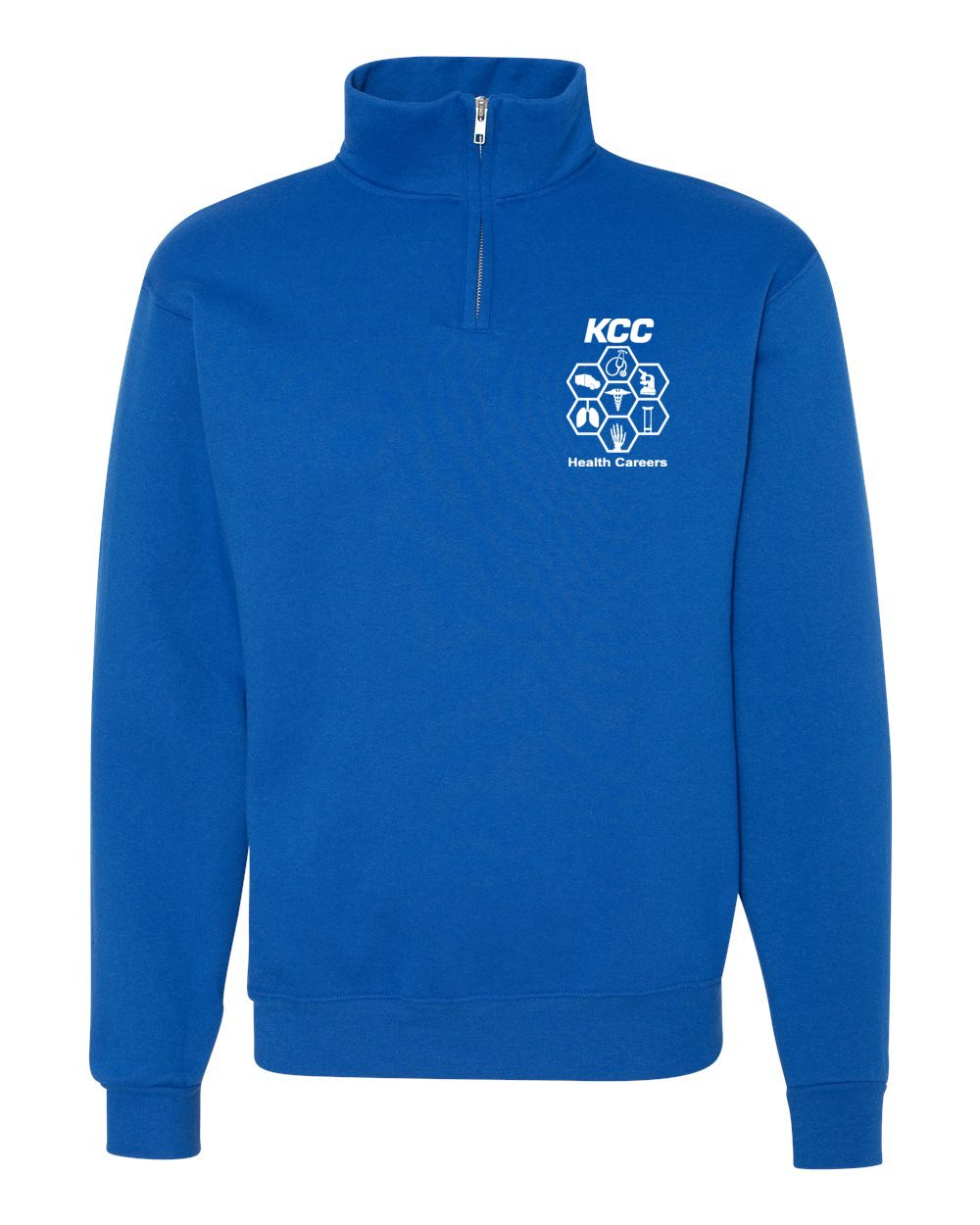 Adult KCC Health Careers Unisex Quarter Zip