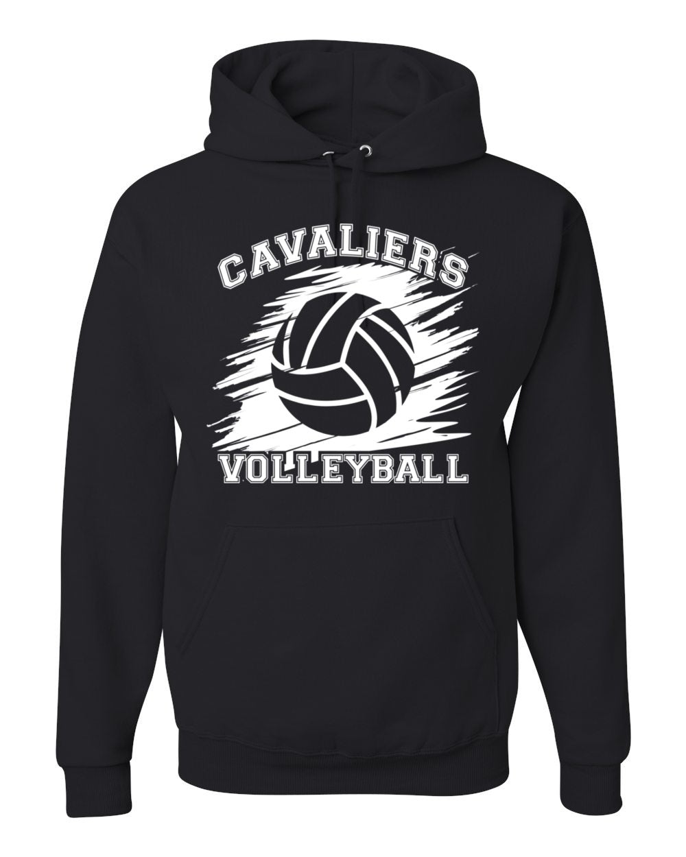 Adult KCC Volleyball Hooded Sweatshirt