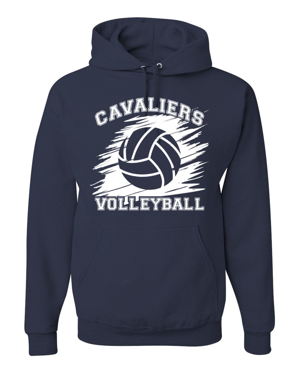 Adult KCC Volleyball Hooded Sweatshirt