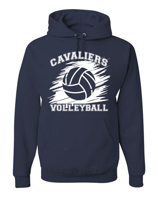 Adult KCC Volleyball Hooded Sweatshirt
