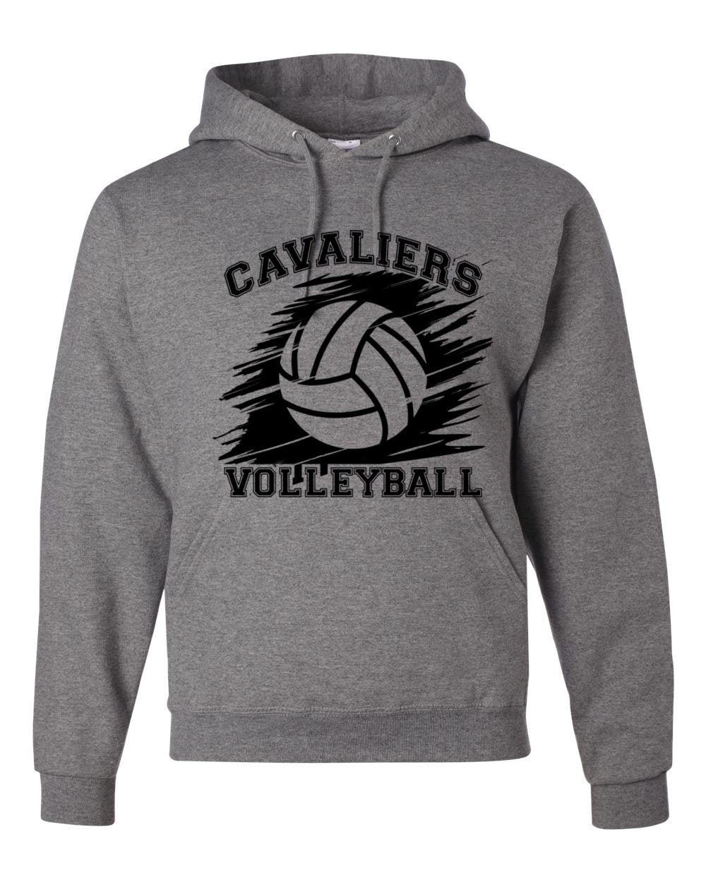 Adult KCC Volleyball Hooded Sweatshirt
