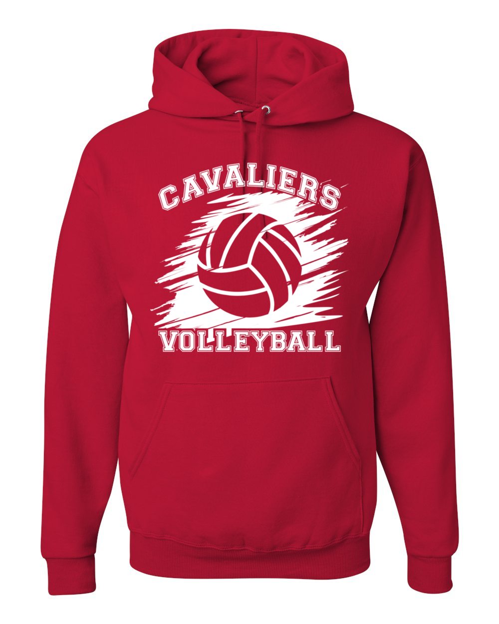 Adult KCC Volleyball Hooded Sweatshirt