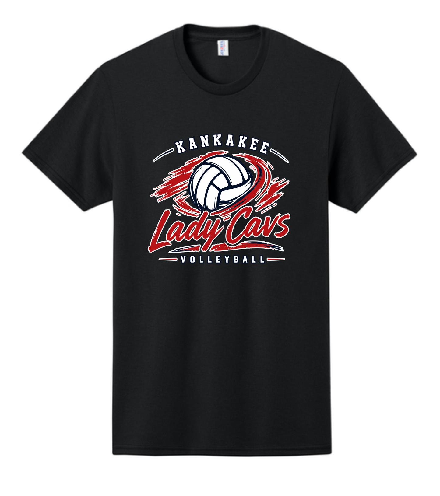 Adult KCC Volleyball T-Shirt Design 2