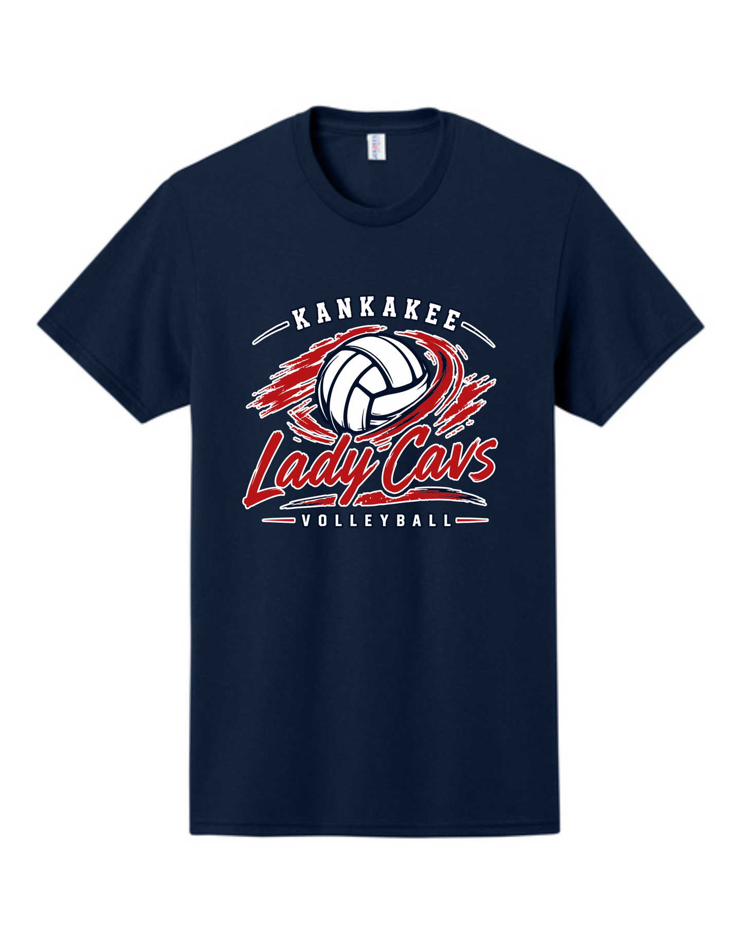 Adult KCC Volleyball T-Shirt Design 2