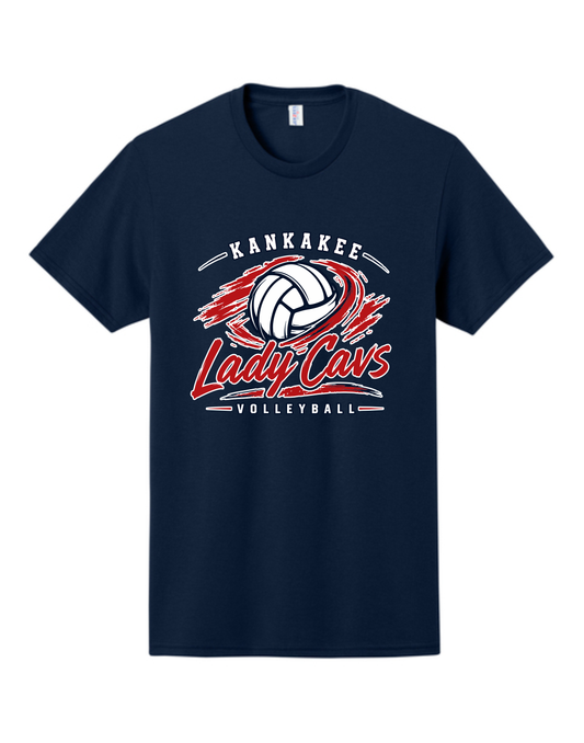 Adult KCC Volleyball T-Shirt Design 2