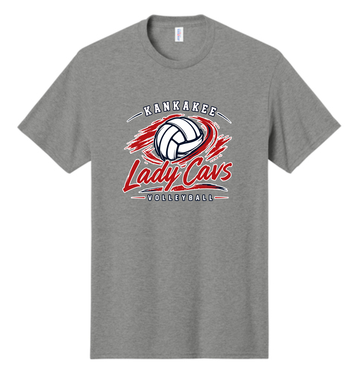 Adult KCC Volleyball T-Shirt Design 2