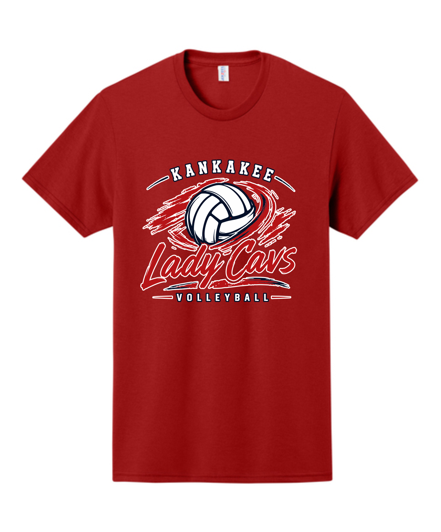 Adult KCC Volleyball T-Shirt Design 2