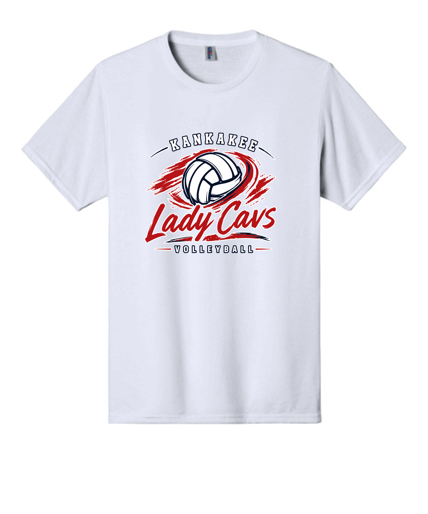 Adult KCC Volleyball T-Shirt Design 2