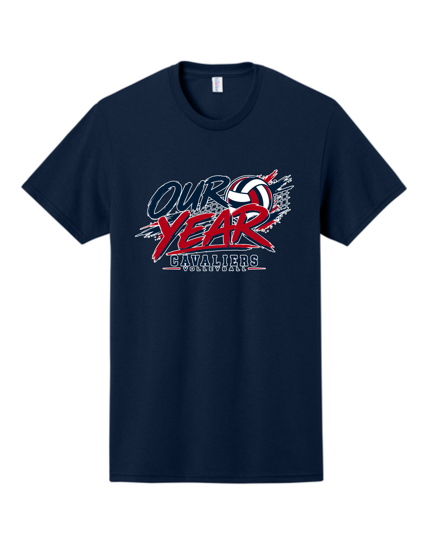 Adult KCC Volleyball T-Shirt Design 3