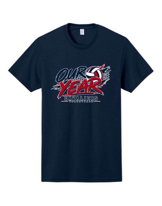 Adult KCC Volleyball T-Shirt Design 3