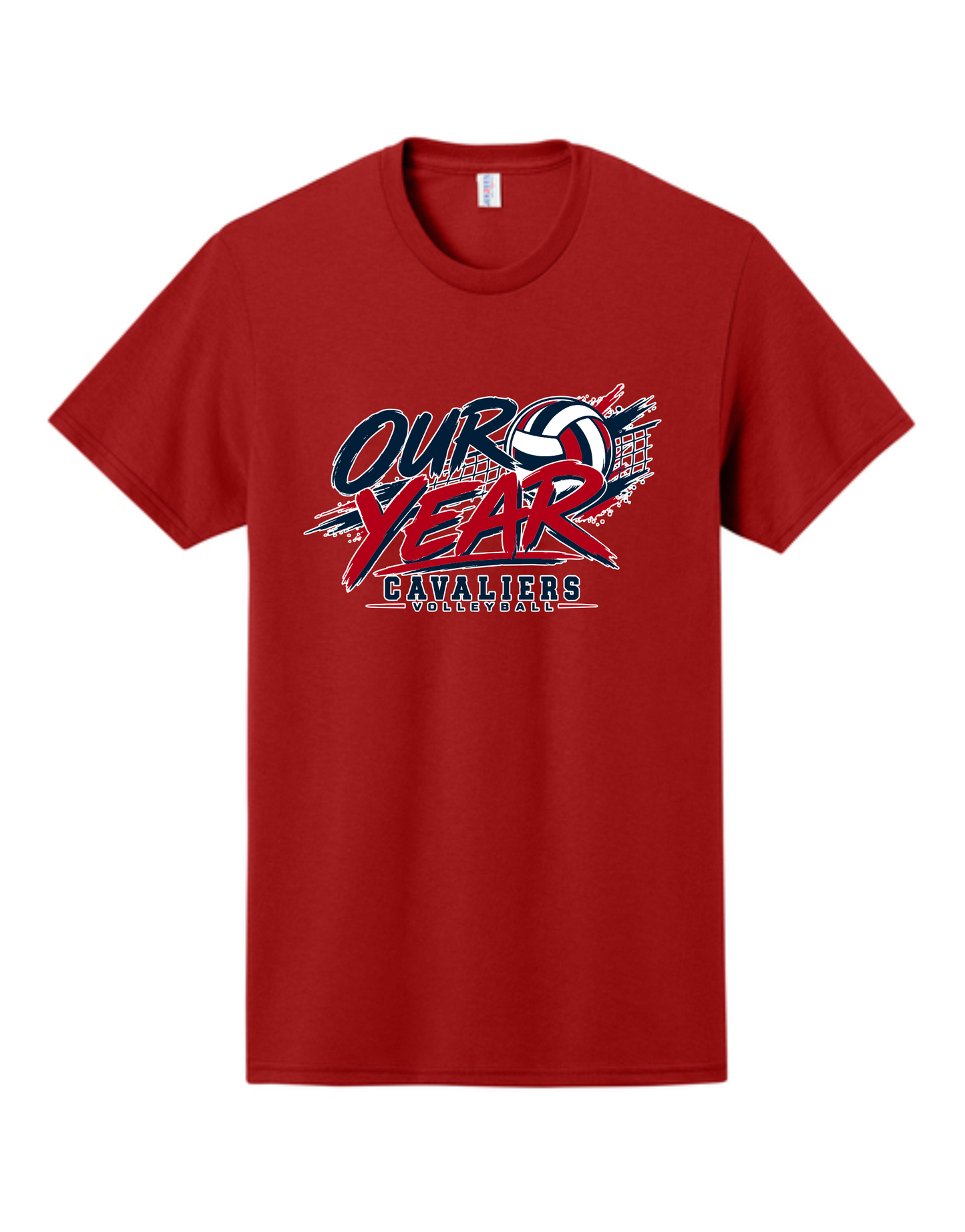 Adult KCC Volleyball T-Shirt Design 3