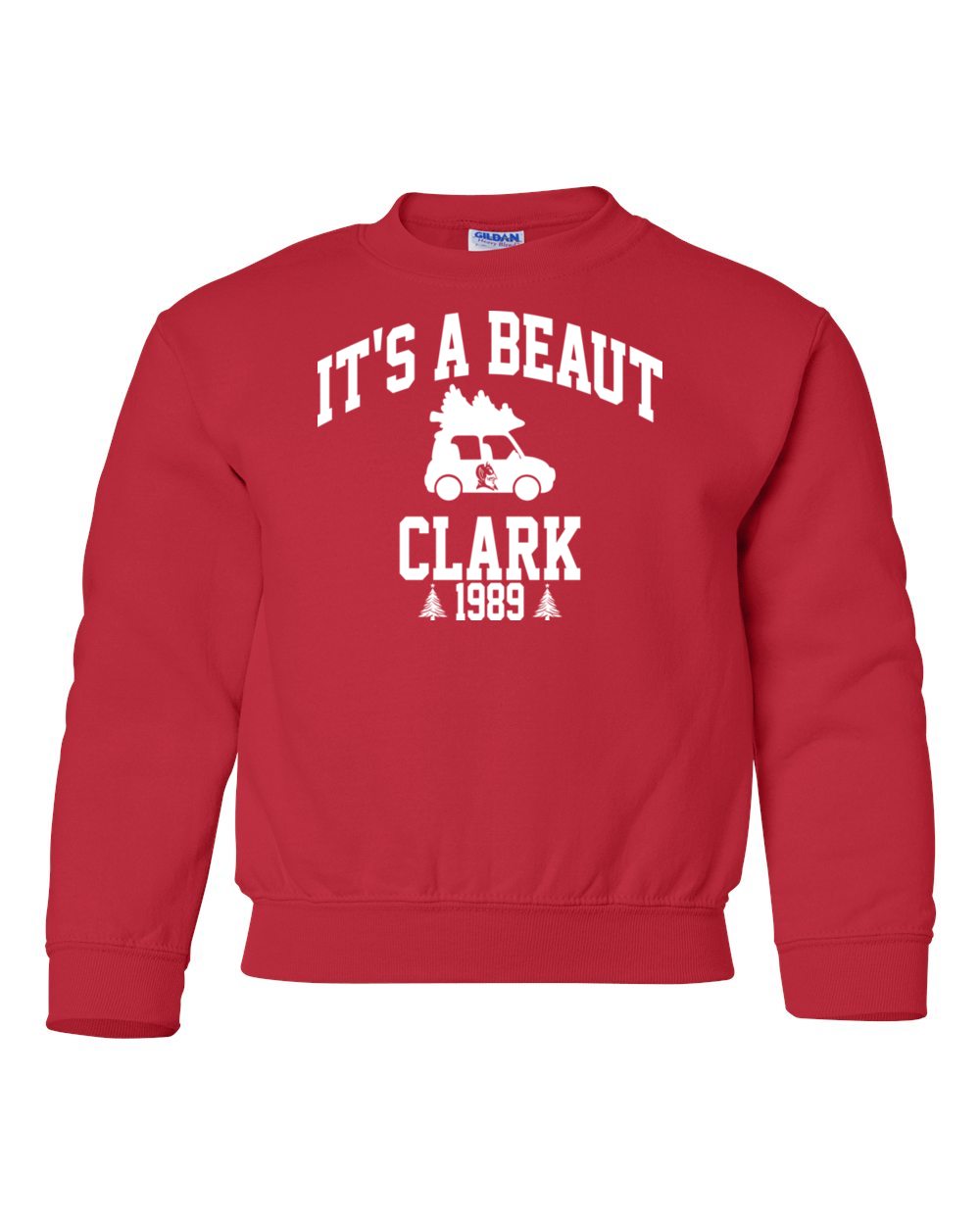 Youth Peotone 2025 Holiday Apparel It's A Beaut Clark Crewneck