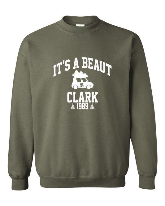 Adult Peotone 2025 Holiday Apparel It's A Beaut Clark Crewneck