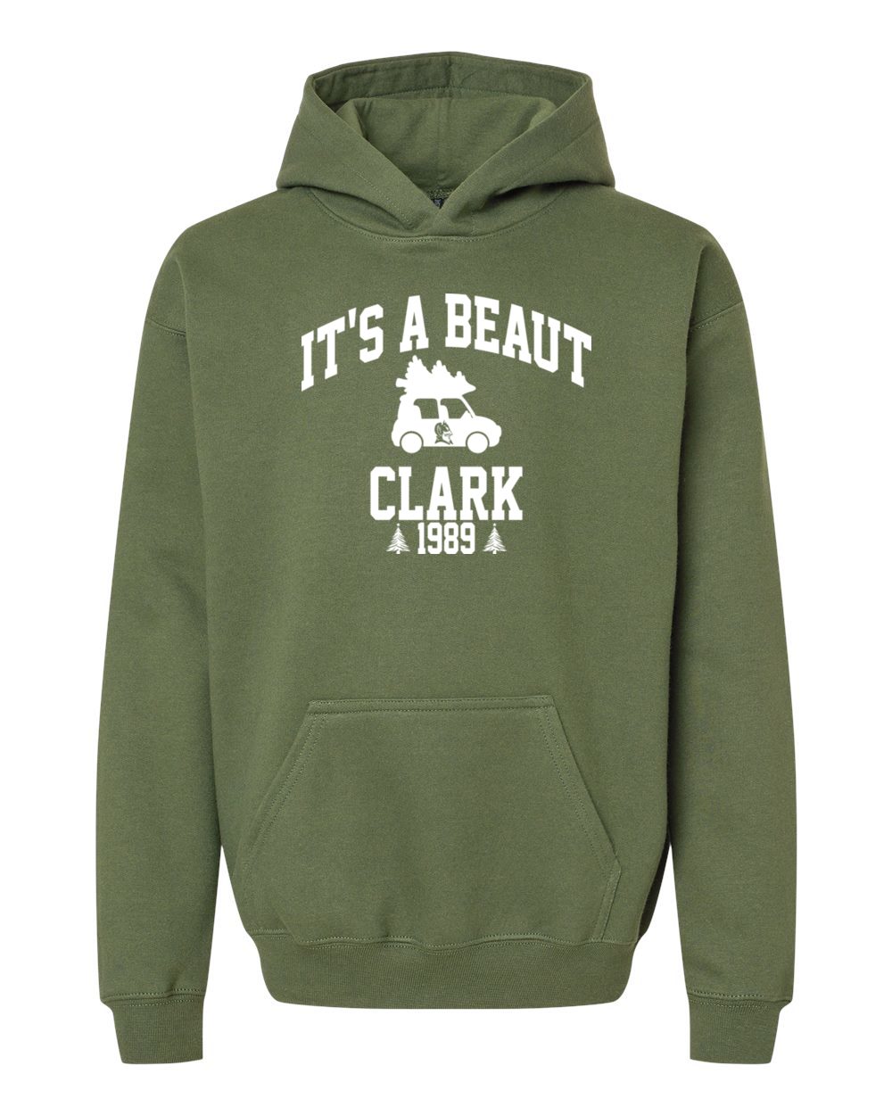 Youth Peotone 2025 Holiday Apparel It's A Beaut Clark Hooded Sweatshirt