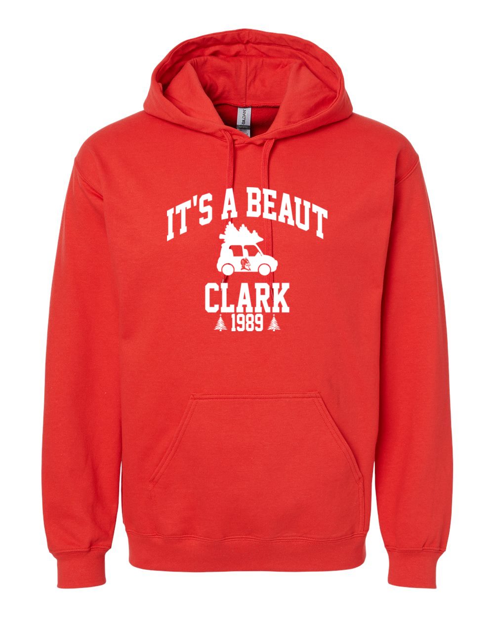 Adult Peotone 2025 Holiday Apparel It's A Beaut Clark Hooded Sweatshirt