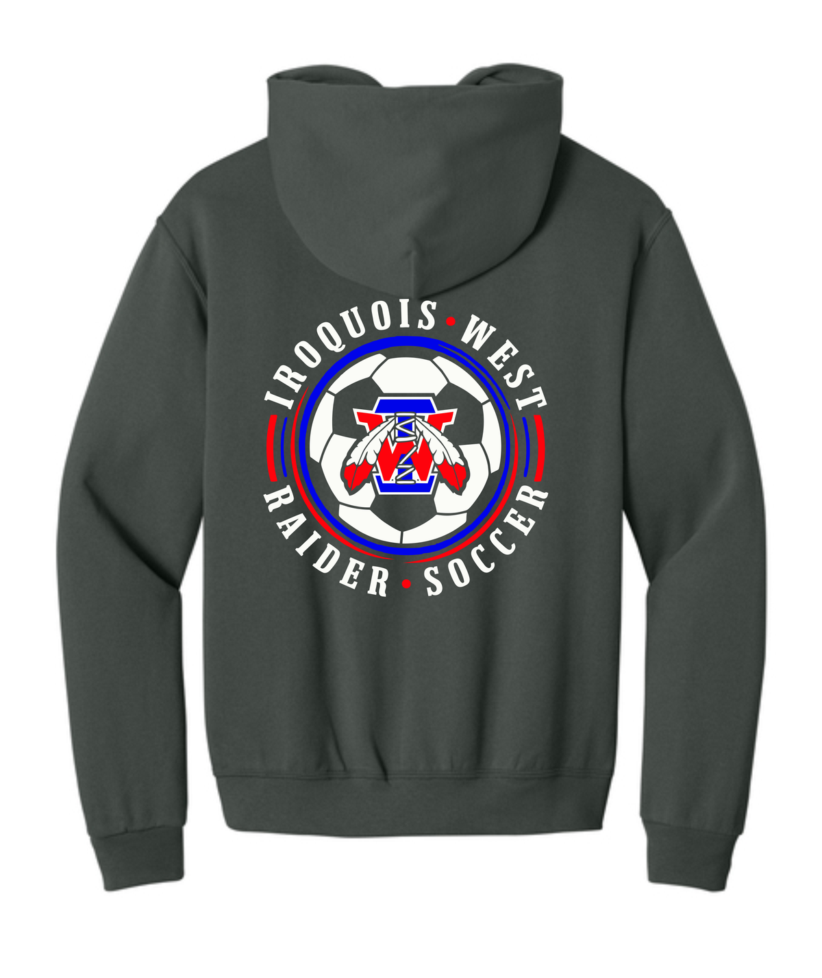 Adult Iroquois West Soccer 2026 Hooded Sweatshirt